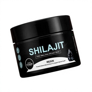 Résine de Shilajit 100% naturelle, pure, de l'Himalaya, boisson énergétique, marque privée, résine de Shilajit - Product Image 1