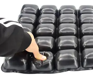 Cuscino gonfiabile 3D cuscino per sedia a rotelle cuscino portatile antiscivolo per ufficio