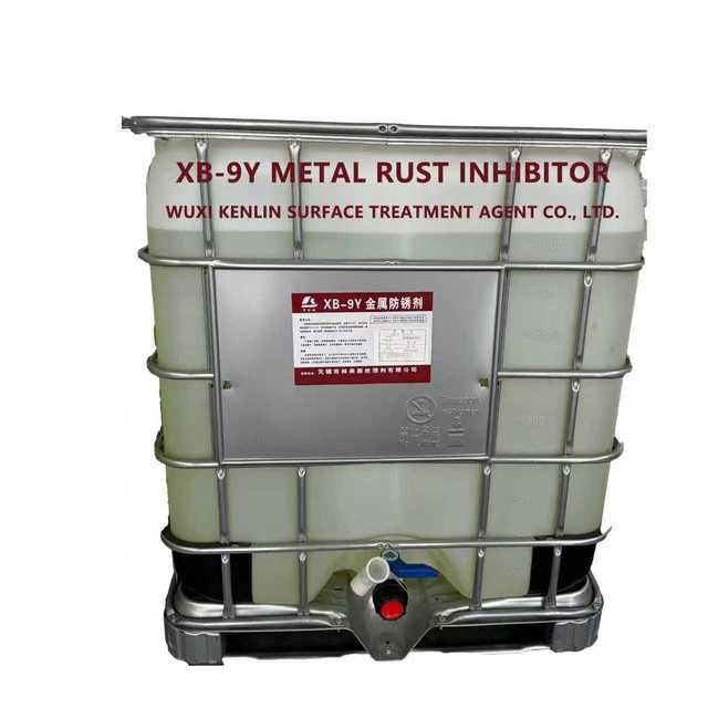Kenlin XB-9Y Industrial Water-based Metal Corrosion Inhibitor Lubricant Liquid Hard Film Protection pH 12.001 Made in Jiangsu