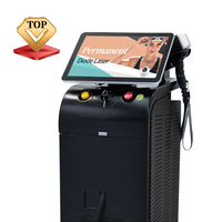 Épilation permanente au laser diode 755/808/1064 nm 4000 W à usage commercial avec écran 4K