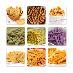 Nueva máquina industrial de aperitivos de maíz multifuncional con pantalla táctil de acero inoxidable, máquina para hacer palitos de patata, máquina para hacer aperitivos de maíz - Product Image 4