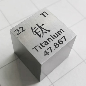 Éléments métalliques de taille personnalisée : Cubes de titane, tungstène, molybdène, <span class=keywords><strong>magnésium</strong></span> et tantale à 99,5 % de pureté - Product Image 1
