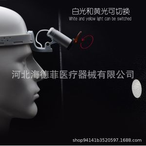 Lámpara Frontal Ultraligera Portátil para Exámenes Clínicos ORL, LED de 3W, Batería Recargable, Brillo Ajustable KD-203AY-8 - Product Image 3
