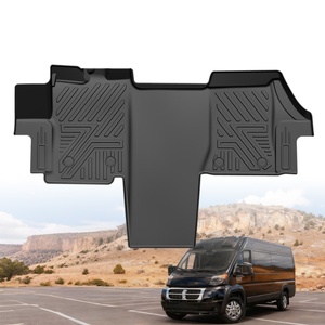 Venta al por Mayor de Fábrica de Accesorios Interiores para Automóviles, Alfombrillas Personalizadas para Automóviles 5D TPE para Dodge Ram Van 1999-2018 - Product Image 3