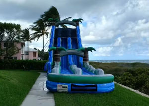 Toboggan gonflable Monsoon <span class=keywords><strong>à</strong></span> double voie 30 pieds de haut <span class=keywords><strong>Château</strong></span> gonflable Monsoon <span class=keywords><strong>à</strong></span> <span class=keywords><strong>vendre</strong></span> - Product Image 4