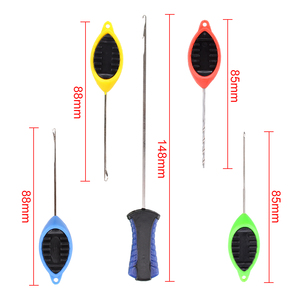 Hirisi Karpfenangelköder-Nadelset, Gatenadel, Pop-up-Boilie-Spleißnadeln, Karpfenherstellungswerkzeuge, Angelzubehör BT11 - Product Image 2