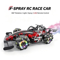 Coche de Carreras a Control Remoto de 2.4GHz para Niños, Modelo Spray RC Drift Stunt Car, con Giro de 360 Grados °   Juguete con Luz LED, Bajo MOQ, Venta al por Mayor de Juguetes para Niños