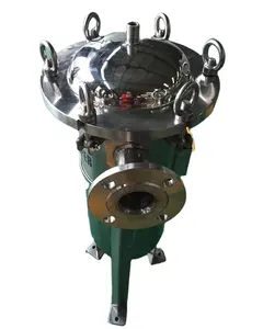 Máquina de filtro de saco de aço inoxidável, purificador de óleo de cozinha para óleo vegetal frito