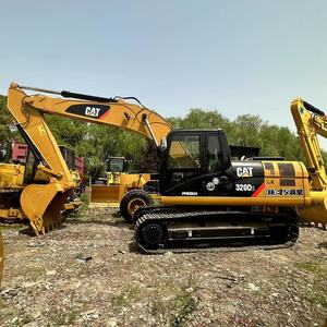 Excavadora Caterpillar 320d2 315d 312d de EE. UU. con Buen Rendimiento, Excavadora Usada Caterpillar CAT 320D 330D Hidráulica de Orugas - Product Image 3