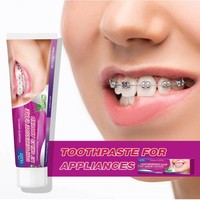 Dentifrice Direct Usine pour Appareils Dentaires – Élimine les Taches, la Plaque Dentaire et Rend l'Haleine Fraîche – Nettoyage Buccal