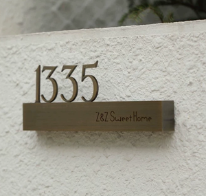 ป้ายบอกทิศทาง ป้ายเลขชั้น ป้ายเลขห้อง ป้ายติดผนัง สำหรับอาคาร สำนักงาน ห้างสรรพสินค้า บริการครบวงจร HFBH - Product Image 4