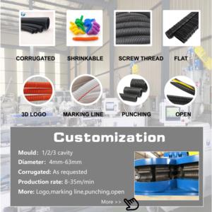 Máquina de Extrusión de Mangueras para Shisha/Hookah de HDPE/PE de Alta Velocidad (30-35m/min) con Caja de Engranajes y Motor, Modelo 2026 de Última Generación - Product Image 6