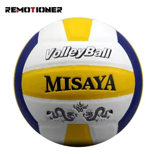 Manufacturers Custom Logo Softer Touch Microfiber Size 5 PU Leather Volleyball Ball