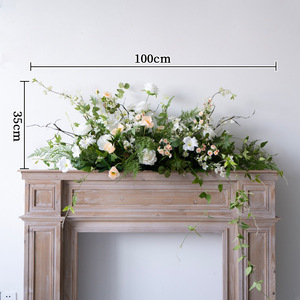 Vitrine comptoir bureau affichage photographie accessoires forêt Style jardin cheminée décoration Simulation fleur Arrangement - Product Image 6