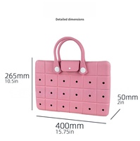 Sac à main pour ordinateur portable en EVA, léger, moderne, durable, imperméable, avec logo personnalisé, pour voyage en Corée, vente en gros