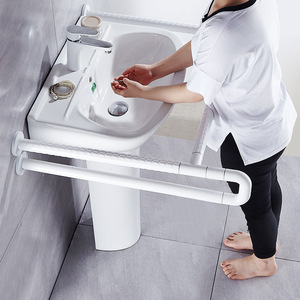 Stainless Steel <b>Grab</b> <b>Bars</b> Wall Mounted Anti Slip 600 Jin Load Capacity For Elderly And Disabled Bathrooms - Product Image 2