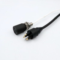 Conector circular de cable de goma para aguas profundas BH3M/F MCIL3M/F, puede reemplazar al conector subacuático impermeable SUBCONN de 7000 metros