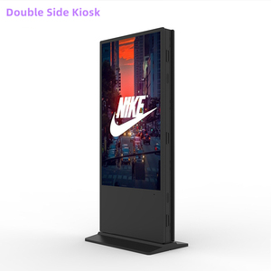 Ngoài trời không thấm nước cao sáng đôi bên màn hình Totem tầng thường vụ LCD quảng cáo hiển thị kỹ thuật số biển kép bên <span class=keywords><strong>kiosk</strong></span> - Product Image 1