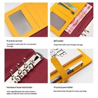 Carnet à feuilles mobiles en gros A5 B5 en similicuir, personnalisable avec logo, reliure sans fil, cadeau idéal