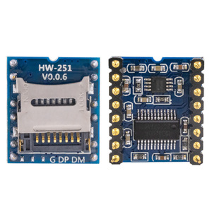 Module vocal MP3 Hongwei Micro WTV020 avec carte SD pour console de jeu - Product Image 3