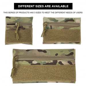 Pochette portable en nylon pour argent, cartes et clés - Portefeuille tactique multifonction avec poche pour accessoires, porte-clés de chasse en plein air - Product Image 3