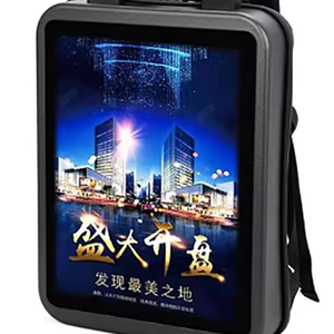 15-дюймовый цифровой умный ЖК-рюкзак с высоким разрешением, рекламный щит, новое торговое оборудование, Китай, без брендов - Product Image 1