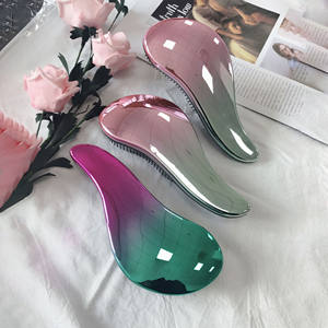 Professionale senza dolore umido e secco districante <span class=keywords><strong>spazzola</strong></span> per <span class=keywords><strong>capelli</strong></span> per donne uomini bambini folti <span class=keywords><strong>capelli</strong></span> ricci ondulati - Product Image 1