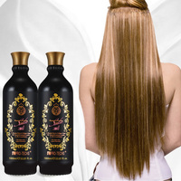 Crème de traitement capillaire à la kératine sans formaldéhyde Pro Techs 0+ Protéine premium Max Brésilienne Huile de noix de coco Femme & Homme