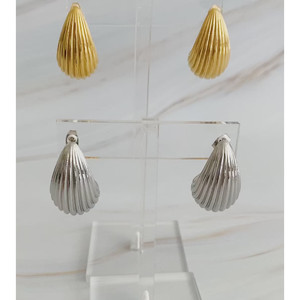 Orecchini a perno a goccia con cavo - Product Image 2