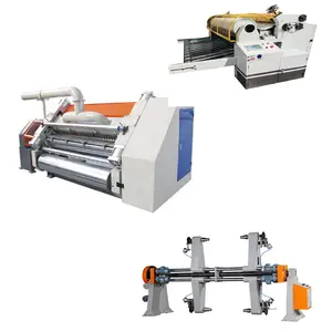 High quality cheap 2 ply/layer corrugated cardboard making machine kraft paper packing machinery