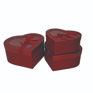 กระดาษกลิตเตอร์รูปหัวใจ 3 ชุด กล่องของขวัญวันวาเลนไทน์ สามารถปรับแต่งได้ตามความต้องการ - Product Image 3