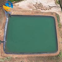 Geomembrana de HDPE, Duradera, Impermeable, Ecológica, con 3 Años de Garantía, para Minería, Acuicultura y Proyectos de Vertederos