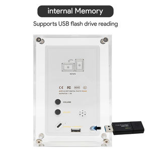 Новое поступление 5 дюймов HD цифровая фоторамка акриловый стеклянный стол Nft Фоторамка цифровая рамка фото и видео - Product Image 5