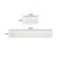 Clavier numérique personnalisé, tapis de souris, film TPU, bricolage, PC, tapis de souris transparent, tapis de souris de jeu avec repose-poignet pour la maison et le bureau