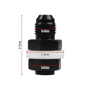 Adaptador de combustible AN6 AN8 AN10 de 3,7 cm para tanque de combustible y separador de celdas, piezas de repuesto para reparación - Product Image 1