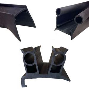 <span class=keywords><strong>Joint</strong></span> d'étanchéité en EPDM extrudé <span class=keywords><strong>de</strong></span> forme spéciale Double E, résistant aux basses températures, anti-collision, pour <span class=keywords><strong>porte</strong></span> <span class=keywords><strong>de</strong></span> congélateur - Product Image 1