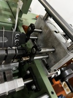 Métier à aiguilles pour étiquettes tissées, prix de la machine de fabrication d'étiquettes tissées muller