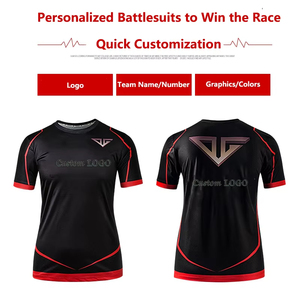 เสื้อเจอร์ซีย์พิมพ์ลายซับลิเมชัน DIY สีดำชุดกีฬาชุดกีฬาชุดกีฬาชุดกีฬาชุดกีฬาโลโก้ต่อสู้คลับ - Product Image 2