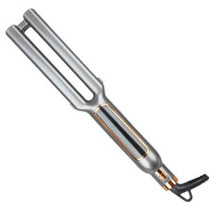 ที่หนีบผมเซรามิกสองชั้นเครื่องหนีบผมตรงแผ่นความร้อนยาวแบบมืออาชีพ - Product Image 2