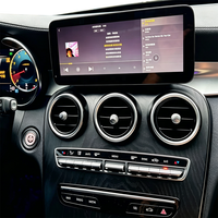 Écran tactile 12,3 pouces Android 13 Radio pour Mercedes C W205/S205 NTG5.5 8+128 Go 2018-2019 CarPlay Android Auto Bluetooth WiFi
