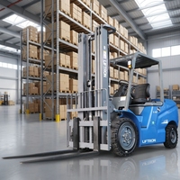 Forklift Listrik Liftron CPD40D 4 Ton untuk Operasi Transfer dan Penyimpanan Material Industri