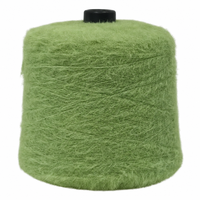 Wholesale 1.3cm Soft Nylon Fancy Feather Yarn for Knitting Scarves & Hats Custom Colors