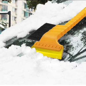 A-6651Long Xử Lý Xe Đầy Đủ Cơ Thể Tuyết Scraper <span class=keywords><strong>Squeegee</strong></span> Công Cụ Hiệu Quả Ice Scraper Bàn Chải Cao Su Mềm - Product Image 4