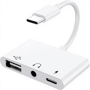 <span class=keywords><strong>Adaptateur</strong></span> casque USB-C vers jack 3,5 mm avec prise en charge OTG et répartiteur auxiliaire pour iPhone/S22/S21/S20/<span class=keywords><strong>iPad</strong></span> Pro/<span class=keywords><strong>Air</strong></span>/Pixel <span class=keywords><strong>4</strong></span> et ordinateurs portables - Product Image 1