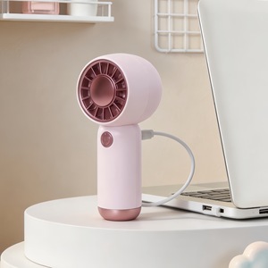 Lingpan Portable Handheld <b>Fan</b> 5W Rechargeable <b>USB</b> Charging Lightweight Travel <b>Mini</b> <b>Fan</b> - Product Image 3