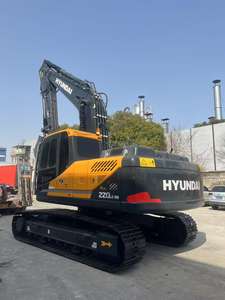 Excavatrice sur chenilles Hyundai 220LC-9S d'occasion de haute qualité, 22 tonnes, composants du moteur d'origine, y compris le moteur, la pompe, l'engrenage, modèle 2019 - Product Image 4
