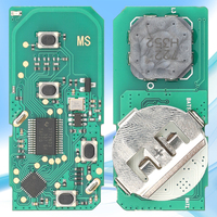 SZMAISHI Télécommande intelligente 4 boutons pour hayon, carte de clé de voiture 6601 FCCID HYQ14AEM pour L-exus LX570 PN 89904-60A00, clé vierge pour véhicule