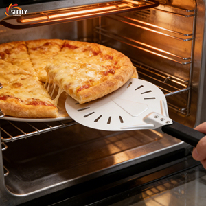 Pala para <span class=keywords><strong>Pizza</strong></span> Perforada Antiadherente XL, <span class=keywords><strong>7</strong></span>/8 Pulgadas <span class=keywords><strong>de</strong></span> Grosor, Pala para <span class=keywords><strong>Pizza</strong></span> <span class=keywords><strong>de</strong></span> Aluminio, Precio Directo <span class=keywords><strong>de</strong></span> Fábrica al por Mayor - Product Image 1
