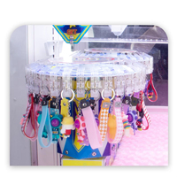 Machine de jeu à monnayeur attrape-prix, boîtier fin, éclairage LED attrayant, distributeur de cadeaux pour salle d'arcade (FEC)