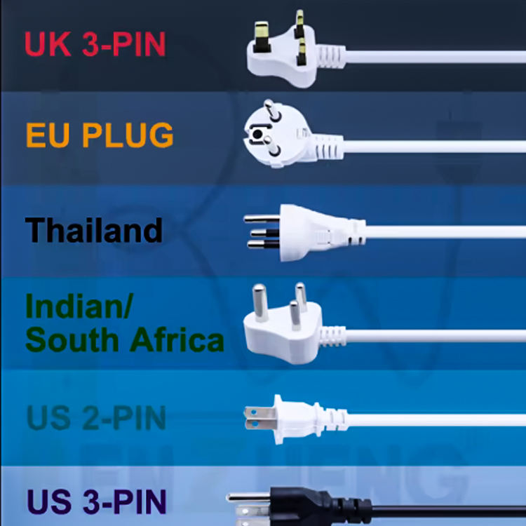 VNX 16A European UK Standard Triple Outlet Power Strip Industrial High Safety Plastic EU Plug Adapter Extension Socketfor Home